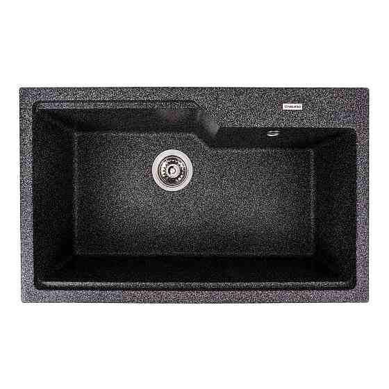 Гранітна мийка для кухні VALESO NIKA 7545 матова Графіт Коломыя