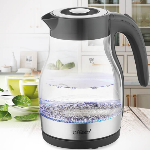 Електрочайник 1,7л 2000W скло (диск) чорний MR-061-BLACK Maestro Житомир - изображение 7