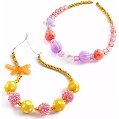 Набір для творчості Djeco Виготовлення намиста Золоті бульбашки (DJ00026) Вінниця