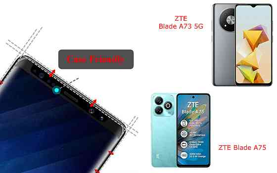 Захисне скло HyperGlass Pro для ZTE Blade A73 5G, Blade A75 – максимальна чутливість та захист Київ