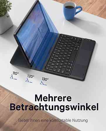 Протиударний чохол-книжка EARTO на Samsung Galaxy Tab S9 Fe 10.9 Inch/S9 11 Inch 2023 (SM-X710/SM-X716B/SM-X718U) RoseGold Дніпро