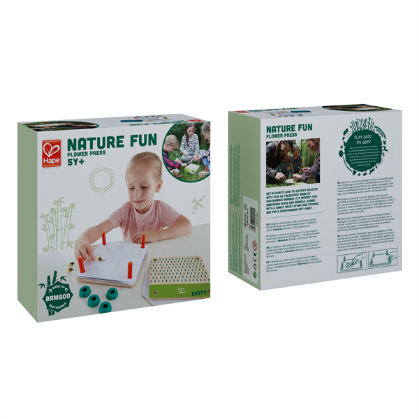 Прес для квітів Hape Nature Fun Гербарій з фарбами (E5574) Харків - фото 1