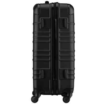 Чемодан Wenger Amplar, середня, пластик, 4 колеса, чорна (653146) Винница