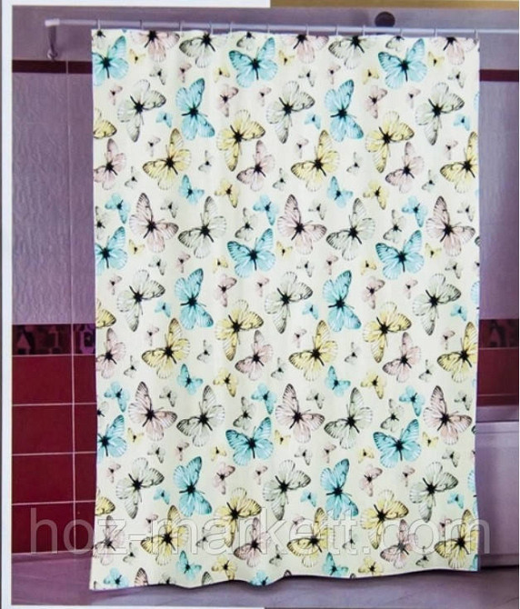 Штора для душа тканевая Miranda Havana 180 х 200 см Харьков - изображение 1