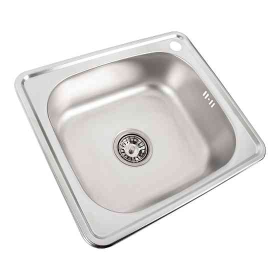 VALESO Кухонна мийка з нержавіючої сталі Valeso 4842 ДЕКОР (0,6/160 мм) Киев