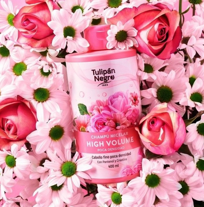 Міцелярний шампунь для об'єму волосся Tulipan Negro 400 мл Київ - фото 3