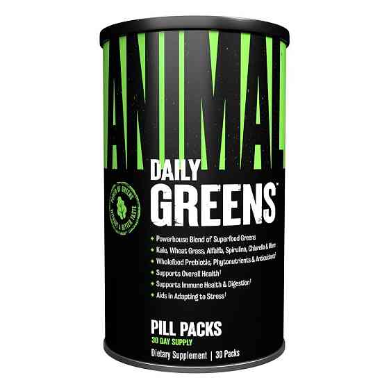 Антиоксиданти для спорту Universal Nutrition Animal Greens Pak 30 packs Луцьк