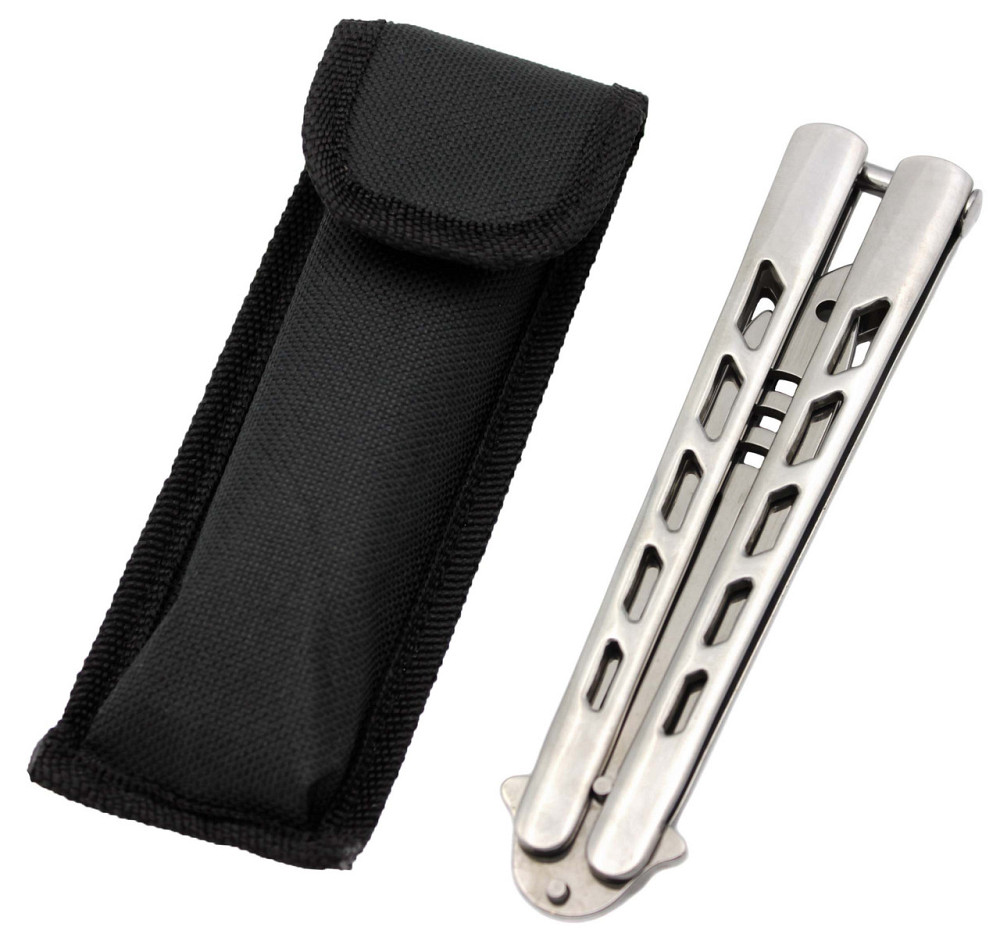 Ніж метелик Тренувальний Metalic AK8 Дніпро - фото 3