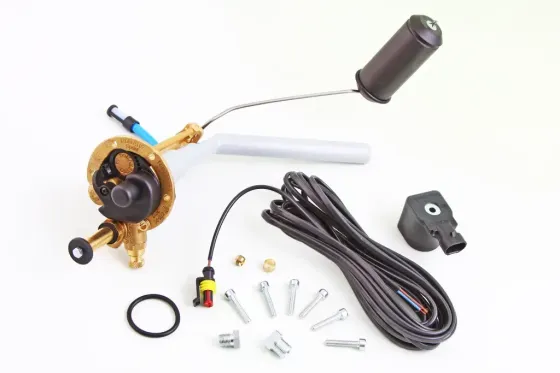 Мультиклапан ГБО для наруж. тор-го баллона H200мм 0° Tomasettо с катушкой Винница