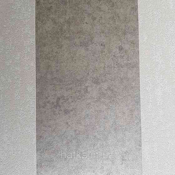 Шпалери флізелінові еко Rasch Kerala 0.53х10 м смуги широкі сірі і молочні ефект потертості Київ