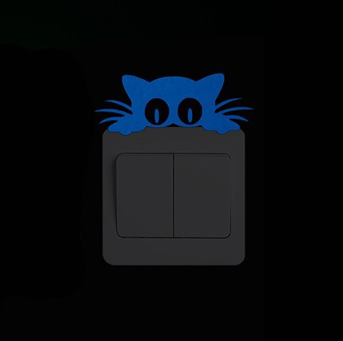 Люминесцентная наклейка 