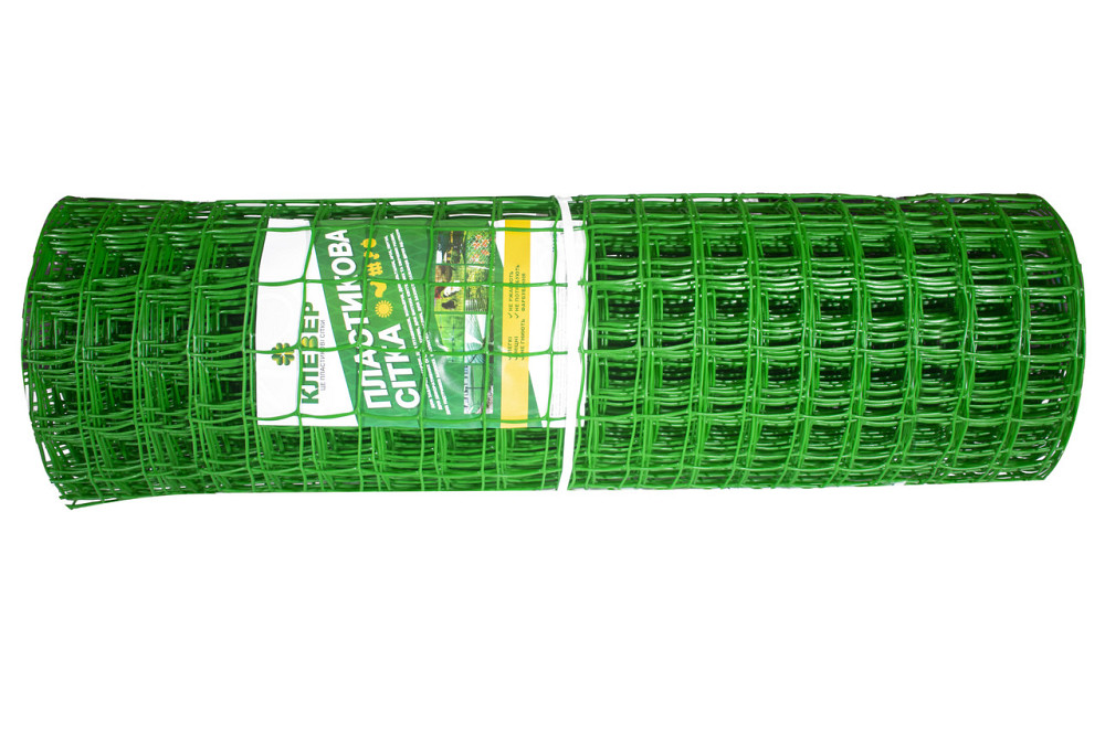 Сітка 50*50 пластмасова 1.0х20 м (зелена) квадрат Дніпро - фото 2