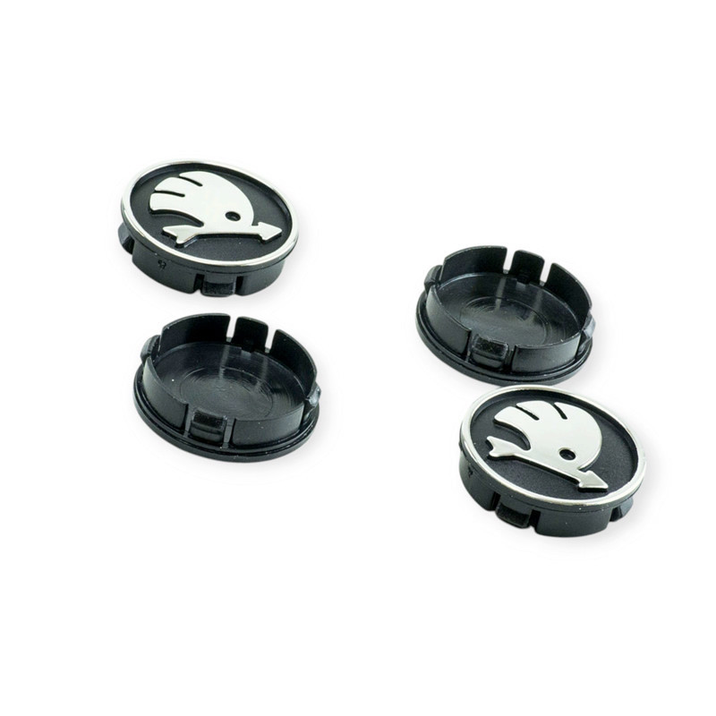 Колпачок-заглушка диска автомобиль Шкода 55/60 мм рифленый (к-кт 4 шт) Мукачево - изображение 1