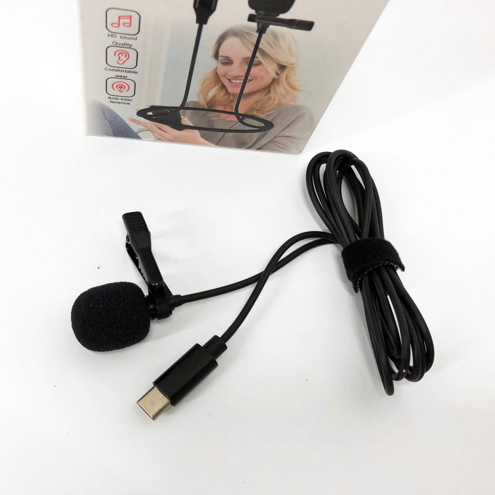 Петличный мини-микрофон DM TYPE-C MK-3 QV-43 Львов - изображение 12
