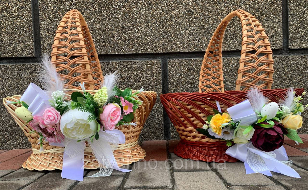 Кошик на Великдень плетений з лози Київ - фото 6