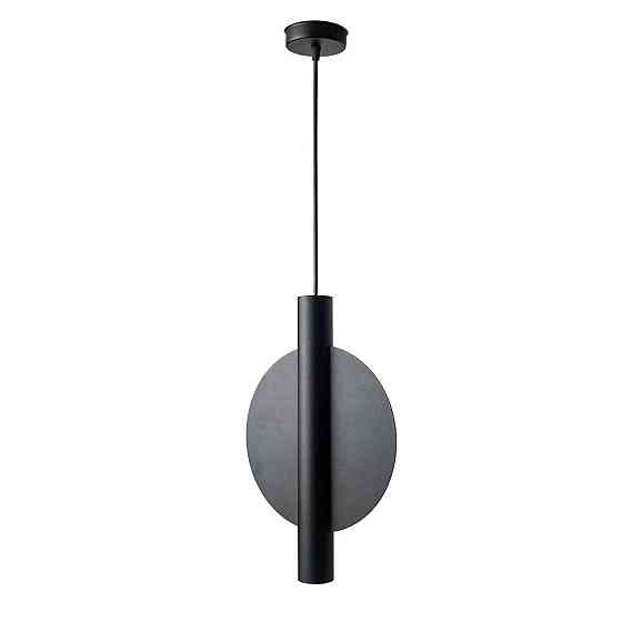 Светильник подвесной в стиле лофт MSK Electric Disk под лампу Е14 NL 2650 BK Киев