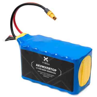 Аккумулятор для дрона Vinga Li-ion 6S3P 16500mAh коробка 10 шт. (JHY Li-Ion 21700 5500mAh) (V6S3P-10PCS-16500MAH) Винница
