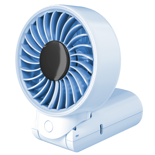 Вентилятор Nitecore NEF03 Pro LED-дисплей до 5.8 м/с (5 швидкостей) Синій Київ