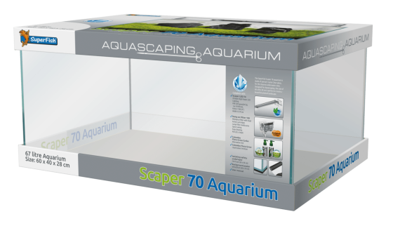 Аквариумный набор SuperFish Scaper 70 (A4051815) для акваскейпинга Киев