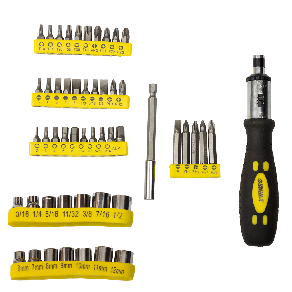 Sigma Отвертка + насадки торцевые и биты 51шт CrV SIGMA (4002131) Коломыя - изображение 1