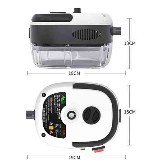 Портативний пароочисник для дому,2500Вт,1л + 7 насадок SBR Київ