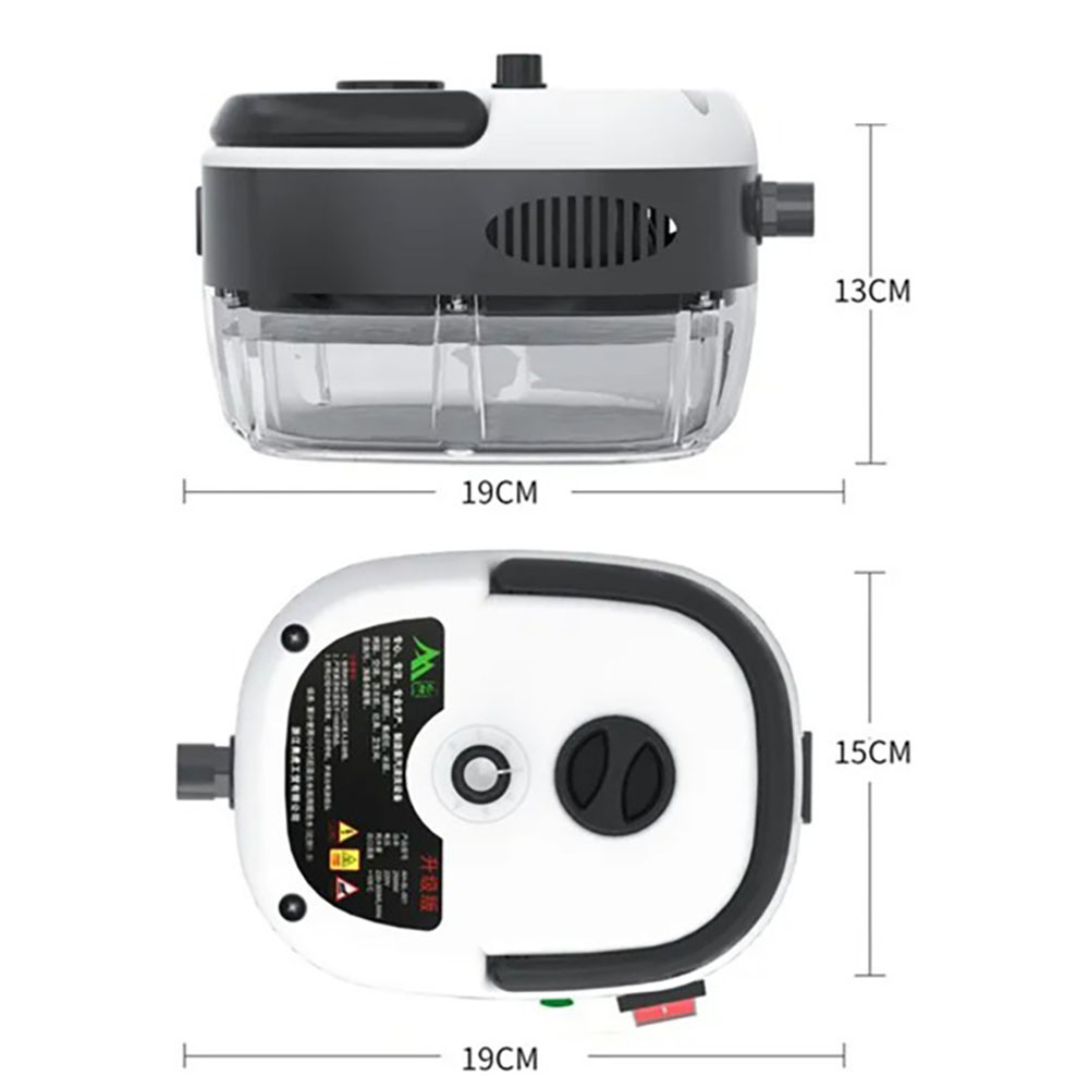 Портативный пароочиститель для дома,2500Вт,1л + 7 насадок SBR Киев - изображение 6
