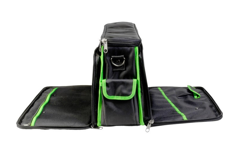 Сумка для інструментів монтерська MASTERTOOL 400х180х310 мм 30 кишень посилене дно знімний ремінець 1680 DEN 79-1936 Коломыя - изображение 10