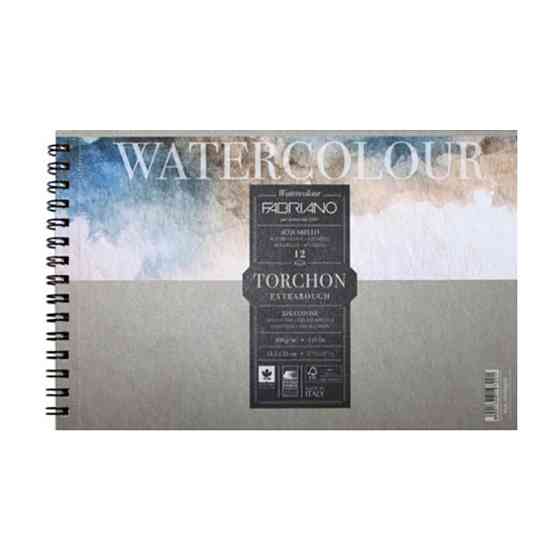 Альбом для акварели на спирали Watercolor Studio A4 (21х29 7см) 300г/м2 12л бршон Fabriano Киев
