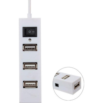 Концентратор Voltronic USB 3.0 to 4xUSB white (YT-HUB4-W) Винница - изображение 2