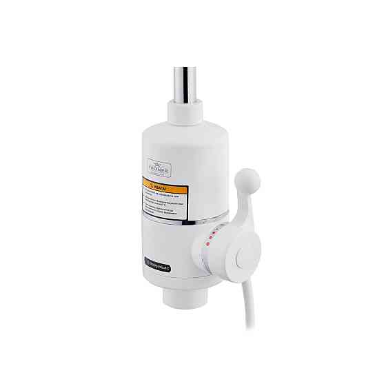 Кухонний кран з електронагрівом Kroner KRM Volt - CW190RFA гнучкий вилив Київ