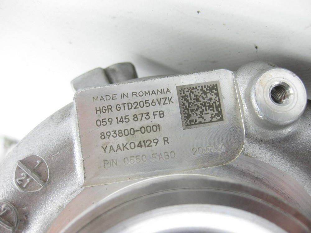 VAG  059145873FB Турбіна Одесса - изображение 11