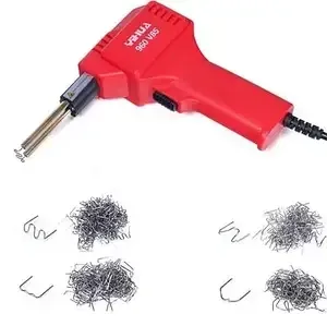 Паяльник для ремонту пластику (гарячий степлер) YIHUA 960-V85, 85W, з комплектом скоб (200 шт.) Полтава - фото 1