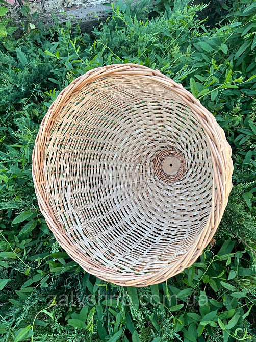 Абажур купольный  из лозы  35 см Киев - изображение 7