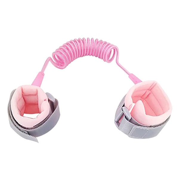 Наручный ремешок-антипотеря для безопасности ребенка Child anti lost strap (Розовый) Николаев - изображение 2