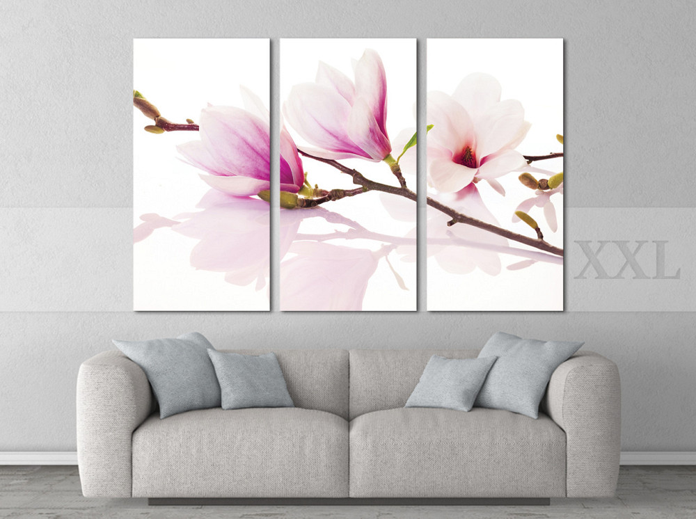 Модульна картина Квіти Магнолія Art-20_XXL Київ - фото 2