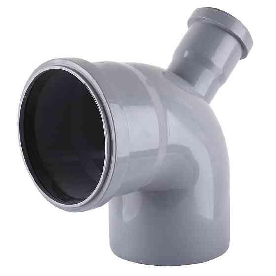 Коліно VSplast 110x90° з вiдводом 50х67° (000018612) Київ