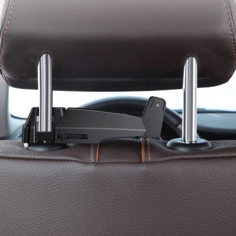 Автомобильный держатель для телефона Baseus Backseat Vehicle Phone Holder Hook Black Одесса - изображение 5