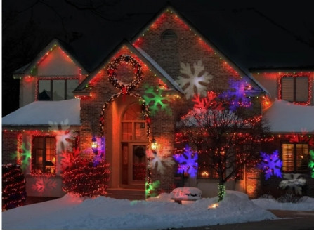 Лазер диско фонарь новогодний 326-1 (1 изображение) проектор Винница - изображение 7