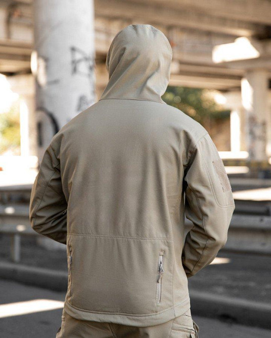 Городская тактическая куртка MAXIMUS софтшел coyot ПП7989 Одесса - изображение 7