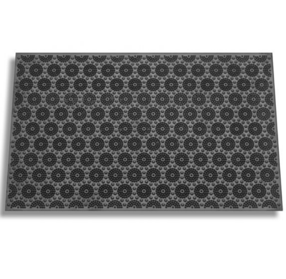 Килимок гума 58*36,5*0,5см К-17 чорний ДУБНО Житомир