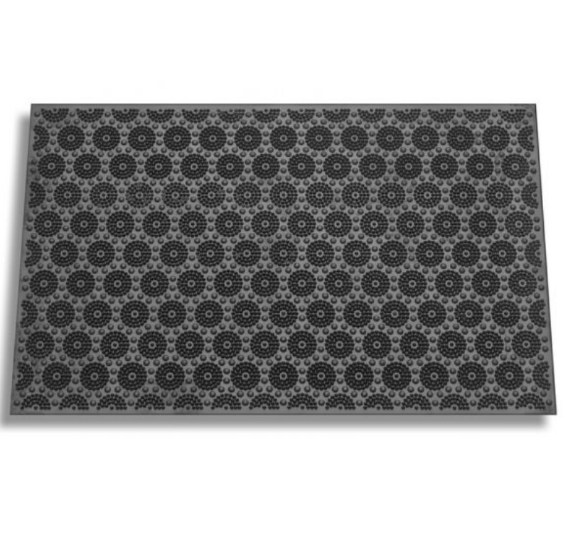 Килимок гума 58*36,5*0,5см К-17 чорний ДУБНО Житомир - фото 1