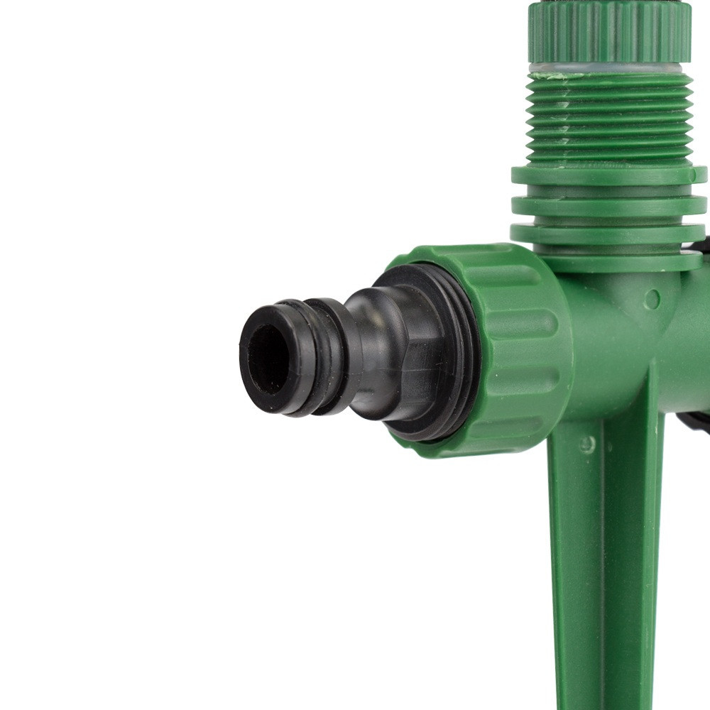 Дождеватель круговой на пластиковом колышке с верхней подачей (ABS) GRAD (5014105) Киев - изображение 4