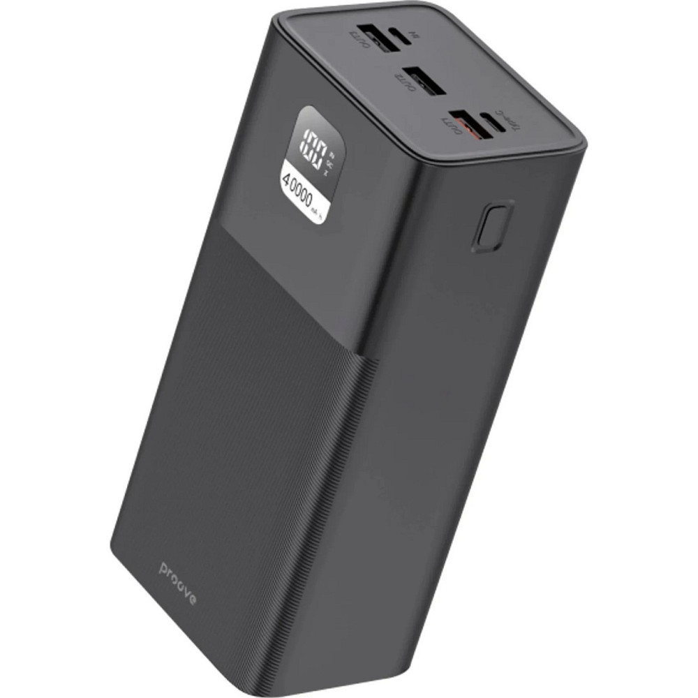 Універсальна мобільна батарея Proove Giant Lite 22.5 W 40000 mAh Black (PBGI20312201) Чорний Харьков - изображение 3