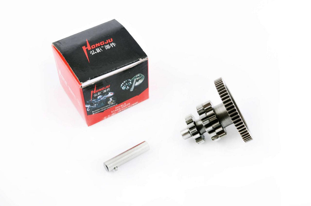 Шестерня электростартера промежуточная мотоцикл 4T CG/CB 125/150 (в сборе, под стартер 9 шлицов) Мукачево - изображение 1