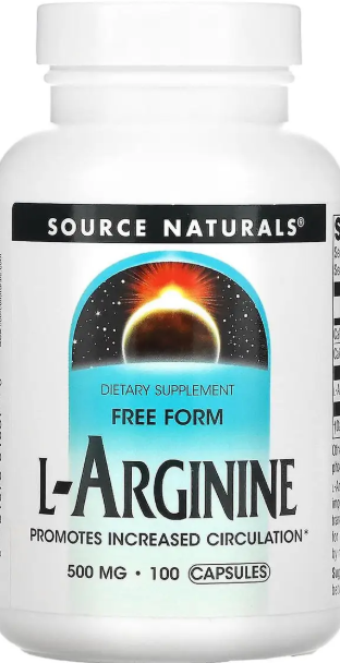 Аргинин Source Naturals L-Arginine 500 mg 100 таб Киев - изображение 1