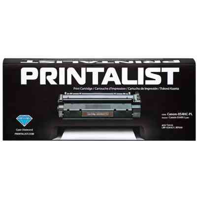 Картридж Printalist Canon 054H Cyan (Canon-054HС-PL) Винница
