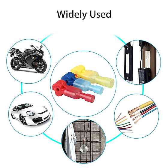 Набір Т-образних клем з ізоляцією для підключення кабелів Київ