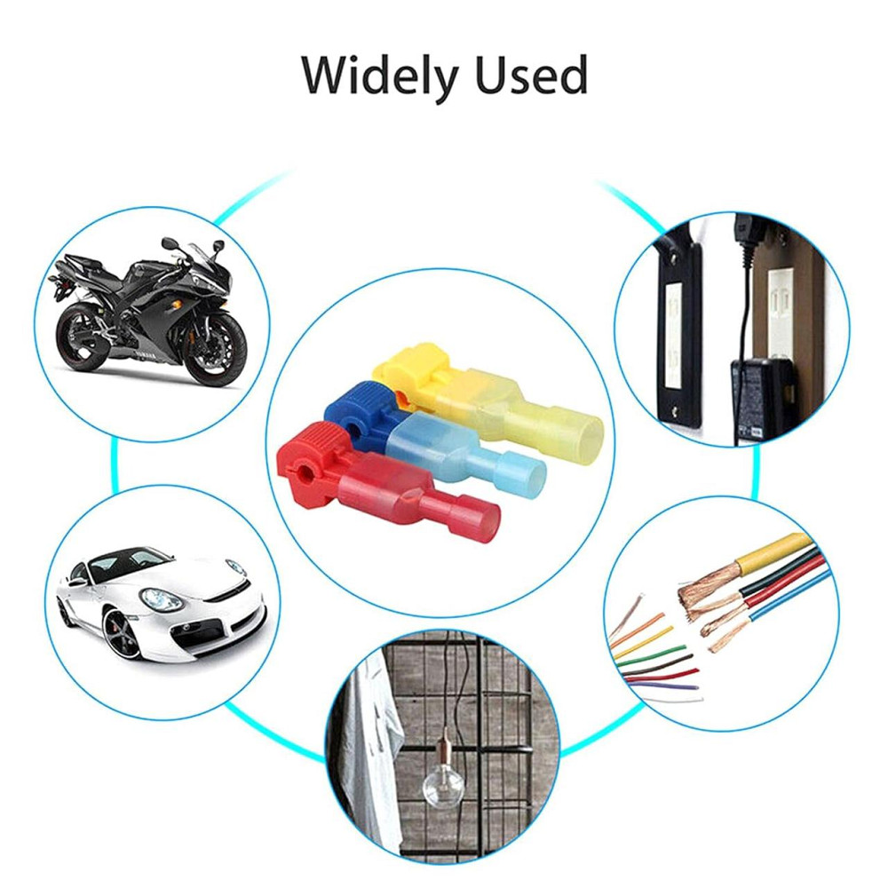 Набір Т-образних клем з ізоляцією для підключення кабелів Київ - фото 1