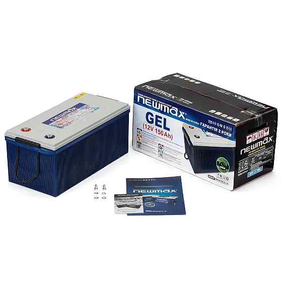 Аккумулятор Гелевый Newmax Корея 150Ah 12V Дніпро