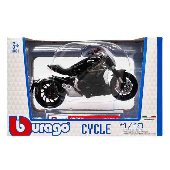 Дитяча модель Мотоцикла "DUCATI XDiavel S" Bburago 18-51030-8 масштаб 1:18 Вінниця